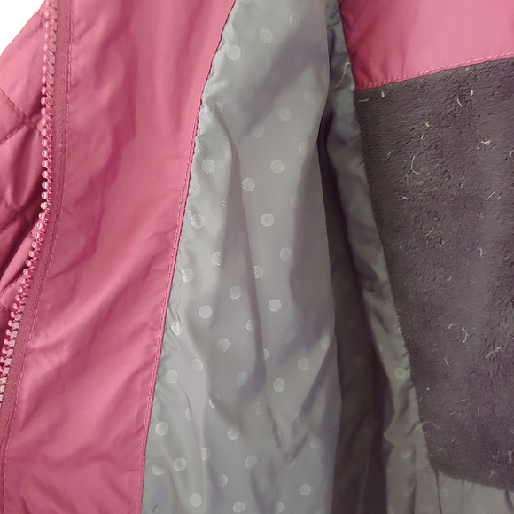 Columbia Girls Snow Escape Hooded Winter Down Puffer Long Jacket Size 14 / 16 - Picture 11 of 16